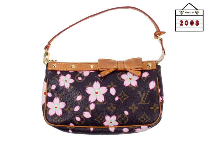 louis vuitton murakami cherry blossom pochette