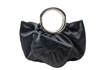 Christian Dior Soft Babe black satin round handle bag - Image 3