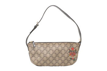 vintage Gucci Tattoo Heart baguette shoulder bag