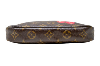 Louis Vuitton Red Takashi Murakami Cherry Pochette Accessoire Bag - Image 12